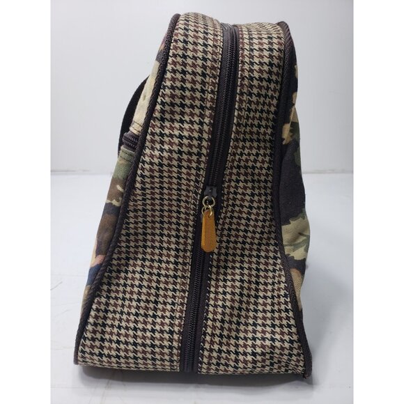 Avon Autumn Rose Travel Set Duffle Bag Satchel & Make Up Bag Set Of 3 Pre Owned - Picture 8 of 15